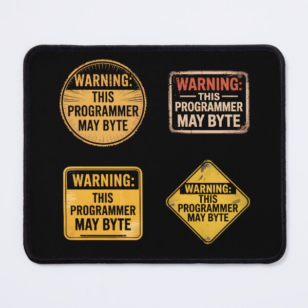 Item preview, Warning This Programmer May Byte designed and sold by PlanetMarker.