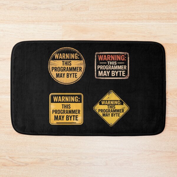 Item preview, Warning This Programmer May Byte designed and sold by PlanetMarker.