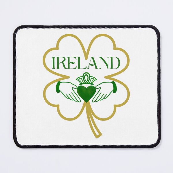 Item preview, Ireland Claddagh and Shamrock designed and sold by Laughing Moon Giftables.