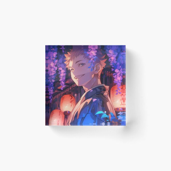 Item preview, Renzo Shima Spirited Wisteria Night Path Blue Exorcist Anime designed and sold by mildaclairmo.