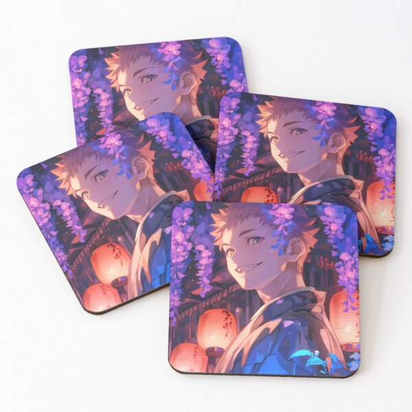Item preview, Renzo Shima Spirited Wisteria Night Path Blue Exorcist Anime designed and sold by mildaclairmo.