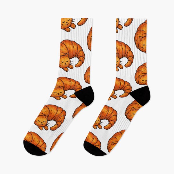 Item preview, Croissant Cat Sleeping designed and sold by Lacritsa .