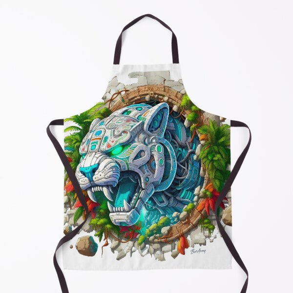 Item preview, The Awakening of the Cyber Jaguar designed and sold by Bot-Army.
