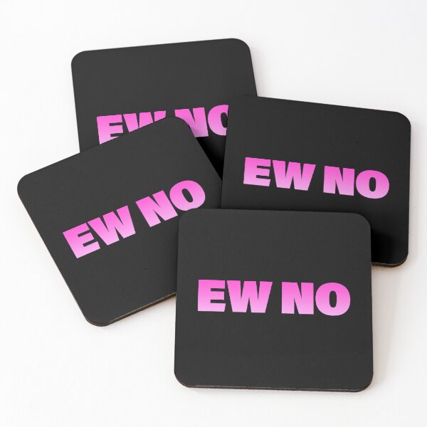 Item preview, EW NO in Pink Bold designed and sold by Memes N Lore .