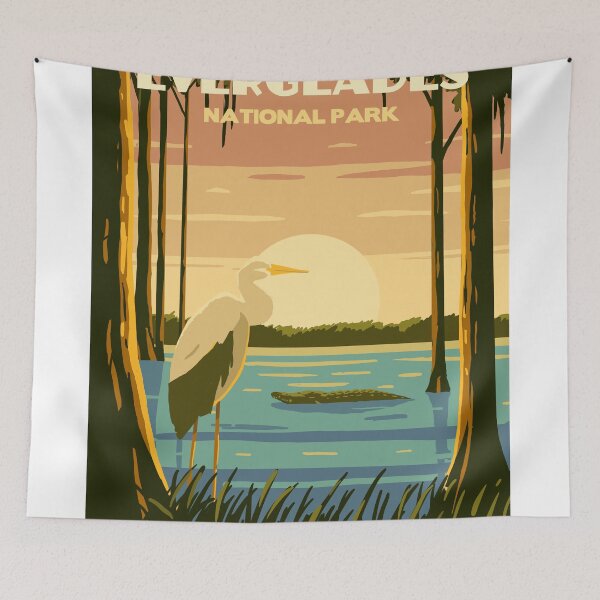 Item preview, Everglades National Park T-Shirt designed and sold by Zakaria Azis.