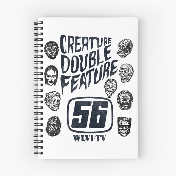 Item preview, Creature Double Feature Classic Monsters 56 WLVI.TV designed and sold by JustPOD.
