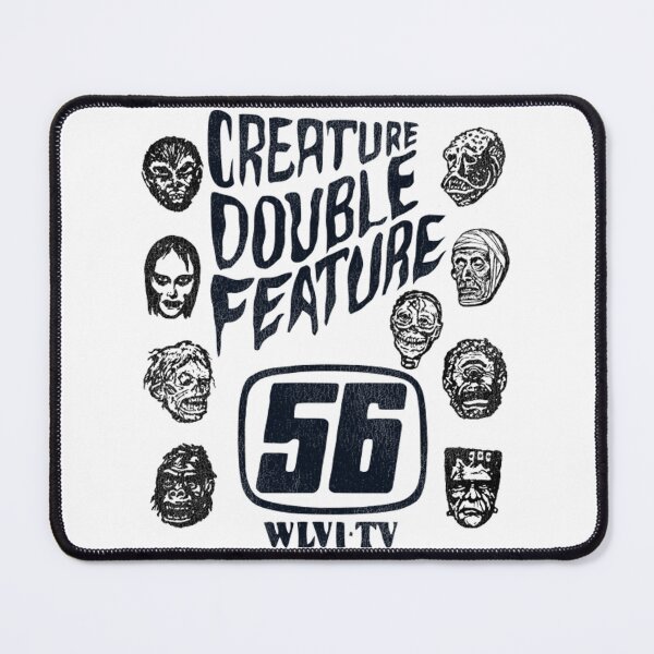 Item preview, Creature Double Feature Classic Monsters 56 WLVI.TV designed and sold by JustPOD.