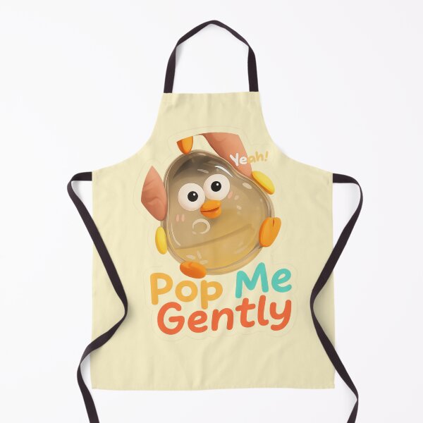 Item preview, Squishy Bubble Toy – Funny “Pop Me Gently” Kawaii Style Tee / Sticker designed and sold by loccotown168.