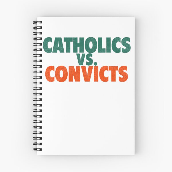 Item preview, Catholics Vs. Convicts Retro 1988 Football Game designed and sold by JustPOD.