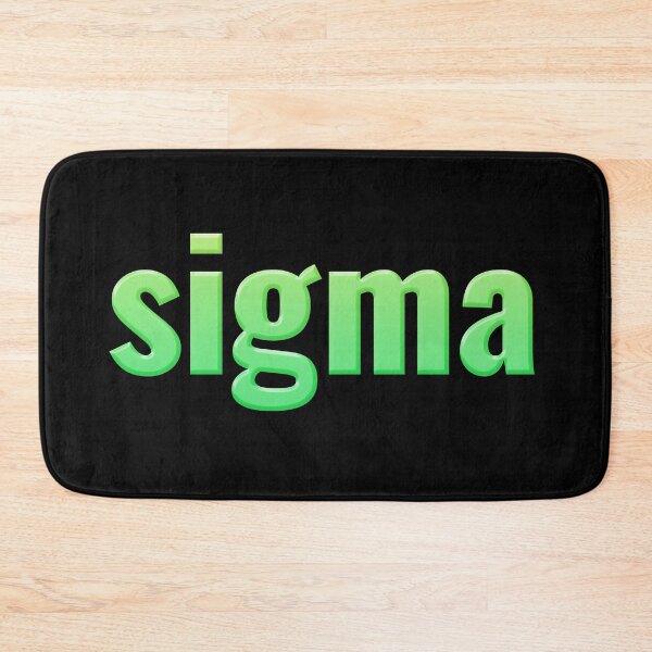 Item preview, sigma in green designed and sold by Memes N Lore .