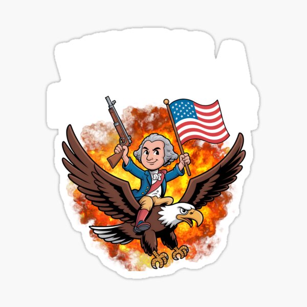 Item preview, What Is A Kilometer Funny 4th Of July George Washington Gear designed and sold by DynamicDesign.