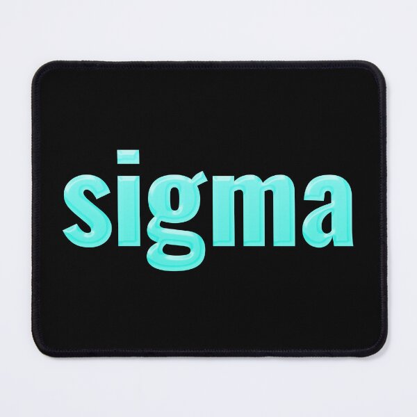 Item preview, sigma in turquoise designed and sold by Memes N Lore .