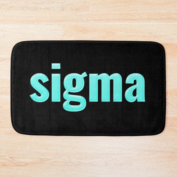 Item preview, sigma in turquoise designed and sold by Memes N Lore .