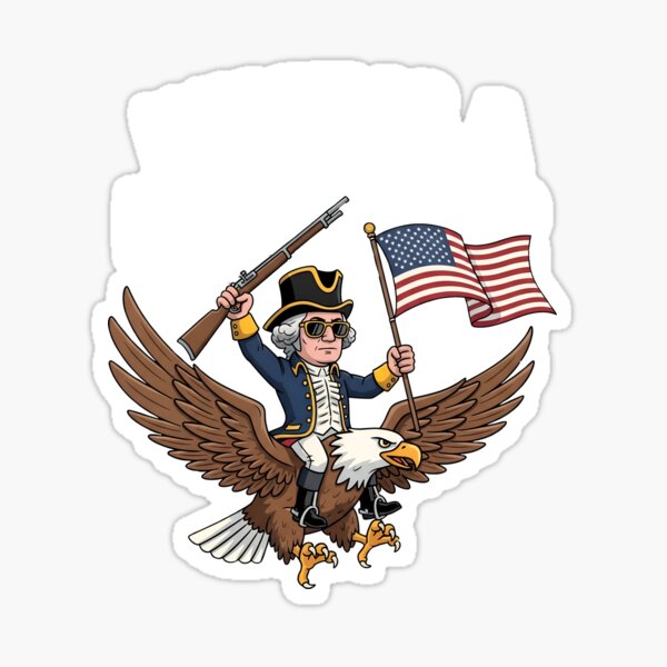 Item preview, What Is A Kilometer Funny 4th Of July George Washington Gear designed and sold by DynamicDesign.