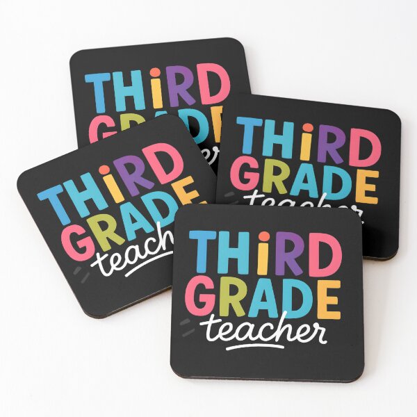 Item preview, Third Grade Teacher  designed and sold by CharmStudio.