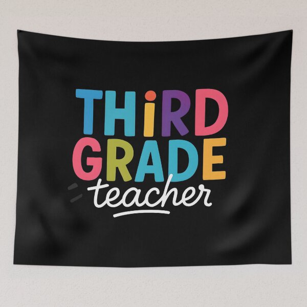 Item preview, Third Grade Teacher  designed and sold by CharmStudio.