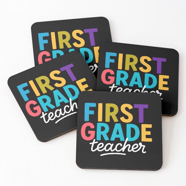 Item preview, First Grade Teacher  designed and sold by CharmStudio.
