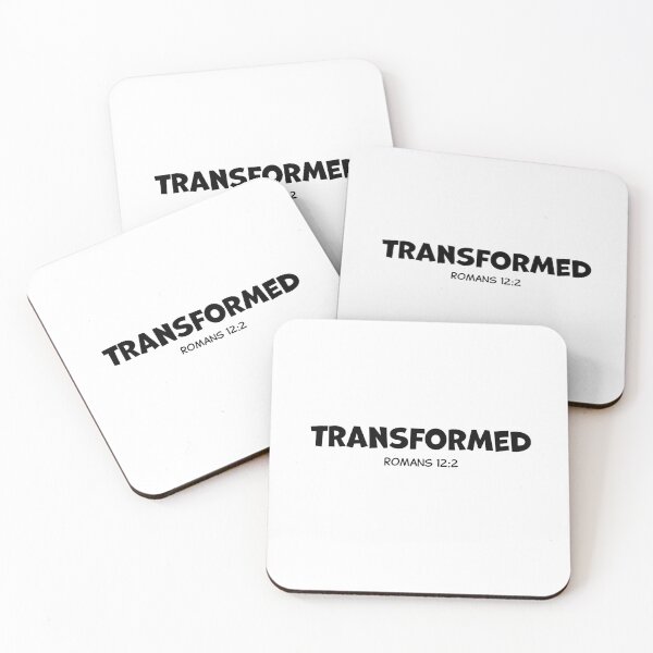 Item preview, Transformed Inspired from Romans 12:2 | Bible Verse | Minimalist Series #4 designed and sold by JirehKollezion.