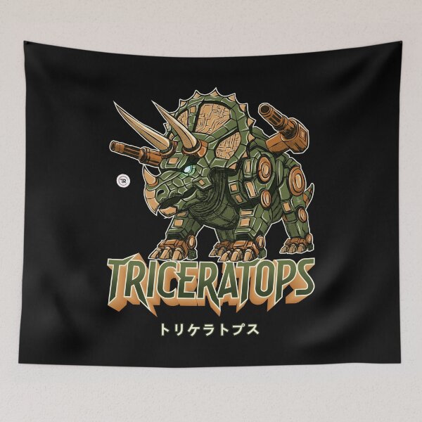 Item preview, Mecha Triceratops - Black designed and sold by ThorReyes.