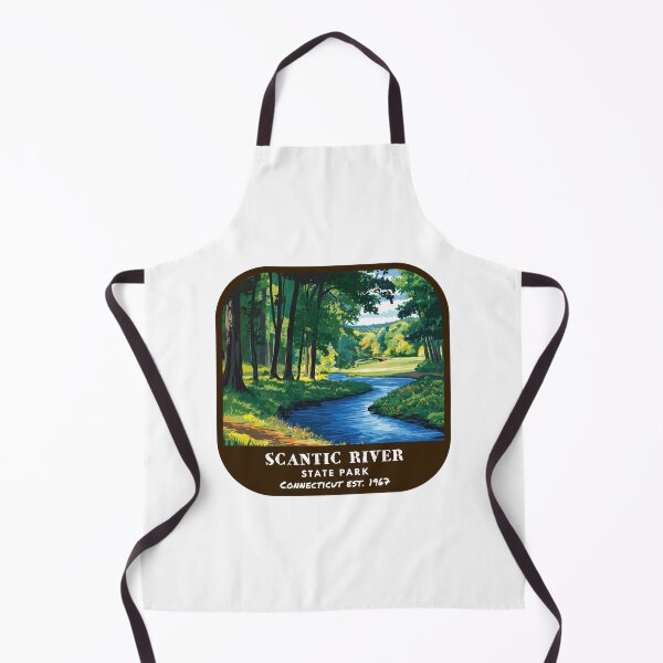 Item preview, Vintage Scantic River State Park (Connecticut State Park) designed and sold by RabbitK.