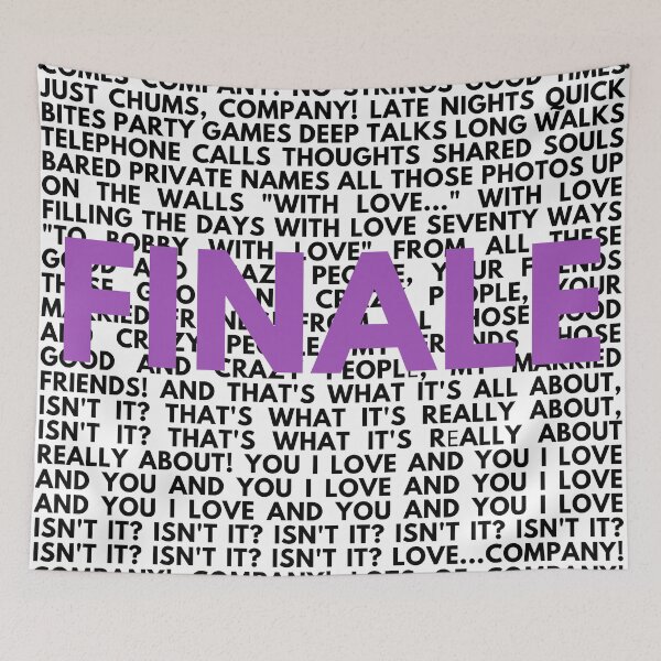 Item preview, Company Lyrics designed and sold by broadwaygirl142.