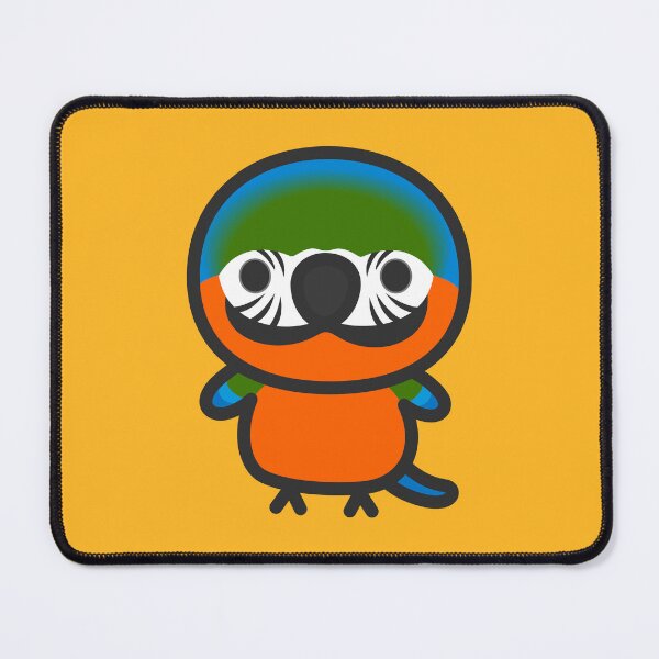Item preview, Harlequin Macaw designed and sold by INKOYADO.