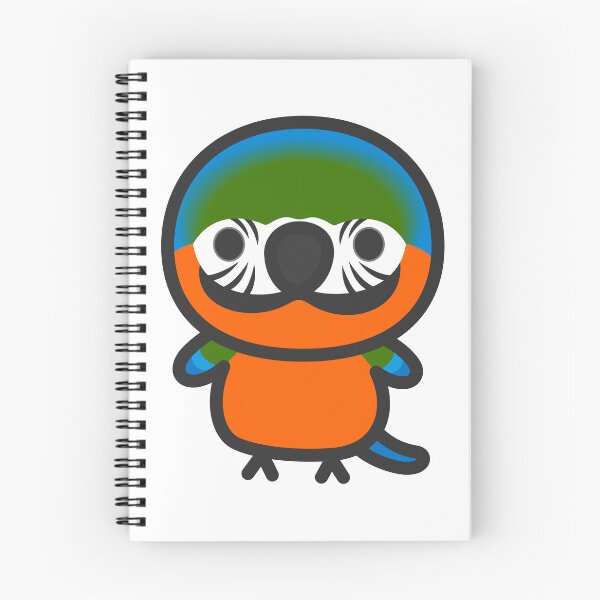 Item preview, Harlequin Macaw designed and sold by INKOYADO.