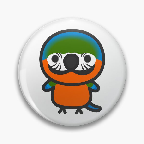 Item preview, Harlequin Macaw designed and sold by INKOYADO.