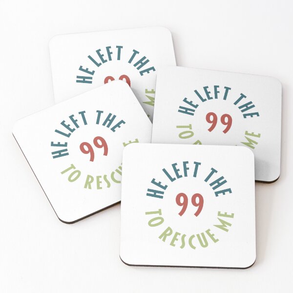 Item preview, He Left the 99 To Rescue Me Inspired by Matthew 18:12 | Bible Verse | Inspirational designed and sold by JirehKollezion.