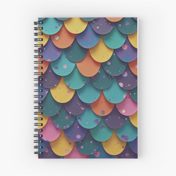 Item preview, Multi-color layered scale pattern! designed and sold by Giulivo Store Graphic.