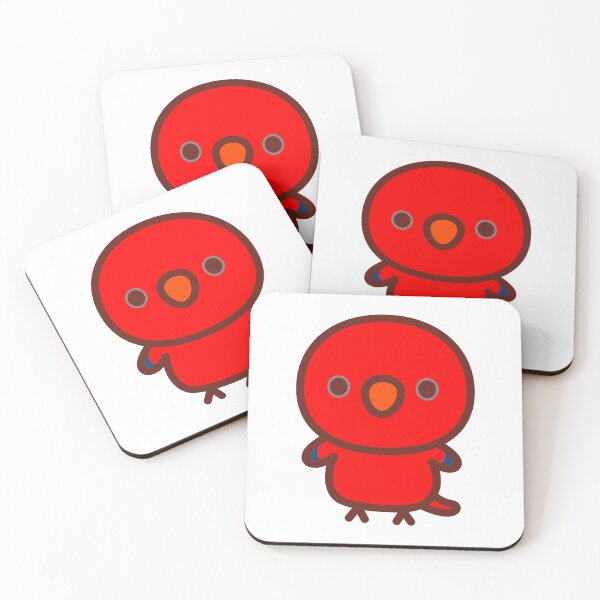 Item preview, Red Lory designed and sold by INKOYADO.