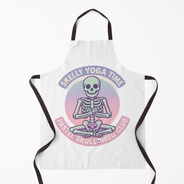 Item preview, Skelly Yoga Time Pastel Skeleton | Cute Halloween Skull Hug Club Design designed and sold by CustomPhoneTech.