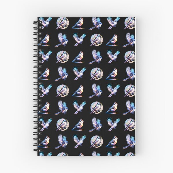 Item preview, Glitter Tufted Titmouse Birds designed and sold by TheAnimalZ00.