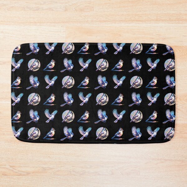Item preview, Glitter Tufted Titmouse Birds designed and sold by TheAnimalZ00.