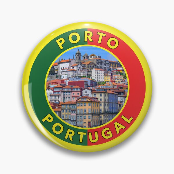 Item preview, Porto, Portugal Round Emblem designed and sold by travelwitheric.