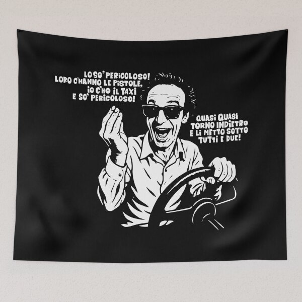 Item preview,  Night on Earth - Benigni Taxi Scene designed and sold by Boogosh.