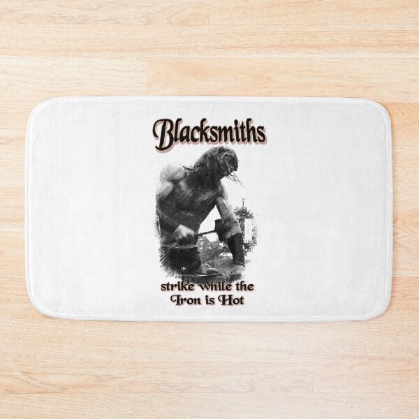 Item preview, Blacksmith Shirt • “Strike While the Iron Is Hot” Forging Quote designed and sold by fairmaiden7.