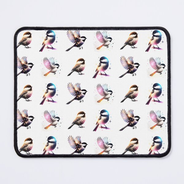Item preview, Glitter Black Capped Chickadee Birds designed and sold by TheAnimalZ00.