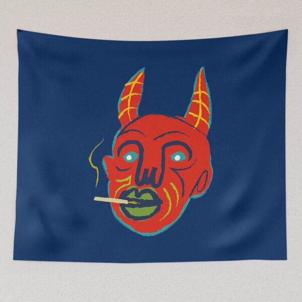 Item preview, expressionist devil designed and sold by SAUHER.