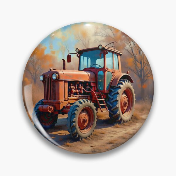 Item preview, Old Tractor designed and sold by Savannah Gibbs.