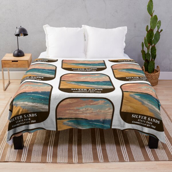 Item preview, Vintage Silver Sands State Park (Connecticut State Park) designed and sold by RabbitK.