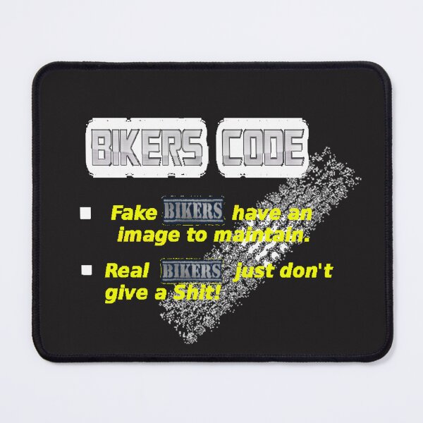 Item preview, Biker’s Code • Real Riders Don’t Care Motorcycle Quote Shirt designed and sold by fairmaiden7.