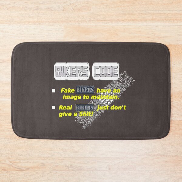 Item preview, Biker’s Code • Real Riders Don’t Care Motorcycle Quote Shirt designed and sold by fairmaiden7.