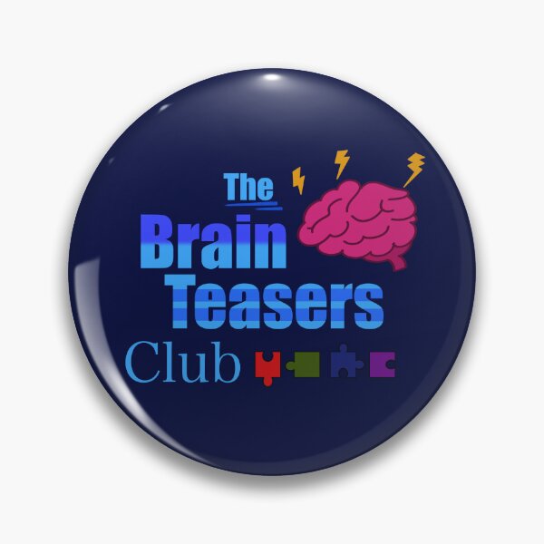 Item preview, The Brain Teasers Club Design designed and sold by KiyaSketches.