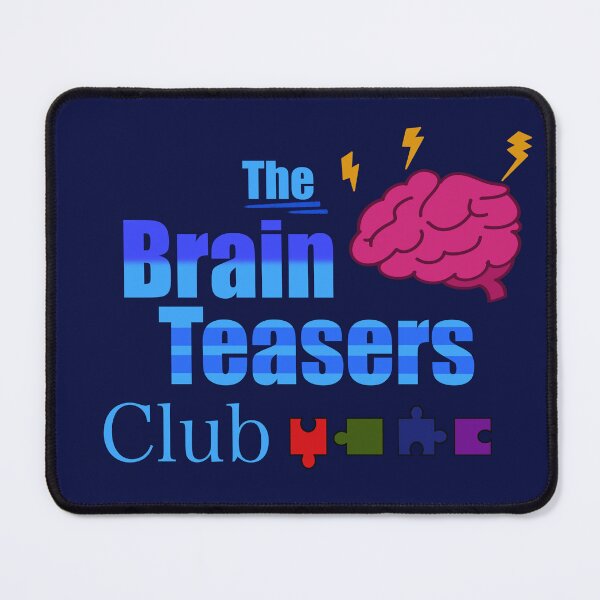 Item preview, The Brain Teasers Club Design designed and sold by KiyaSketches.