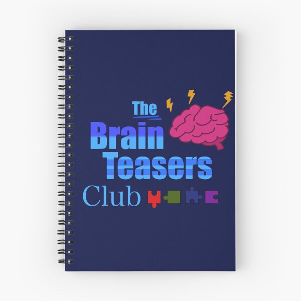Item preview, The Brain Teasers Club Design designed and sold by KiyaSketches.