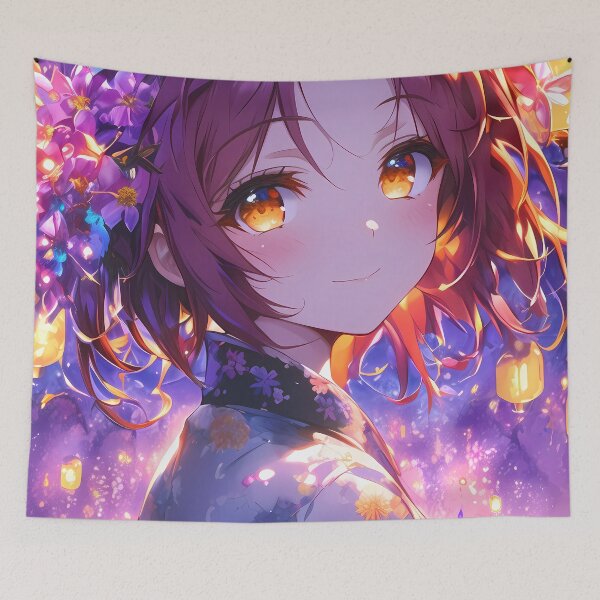 Item preview, Nishizumi Miho Wisteria Lantern Elegance Girls und Panzer Anime designed and sold by juniorcastros.
