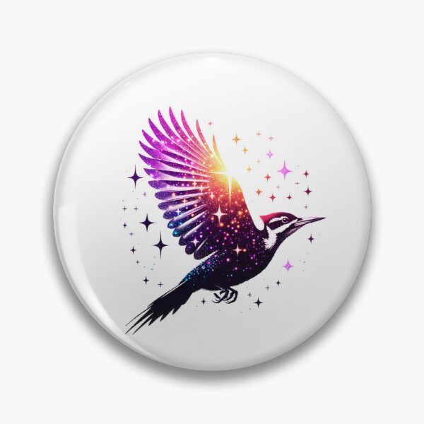 Item preview, Glitter Flying Pileated Woodpecker  designed and sold by TheAnimalZ00.