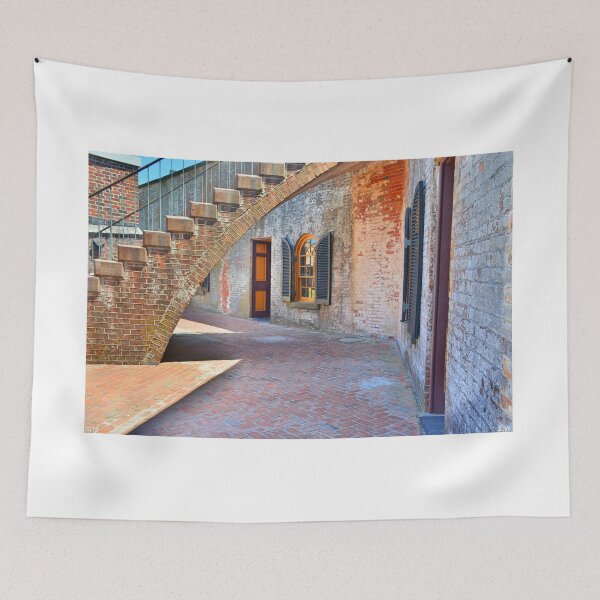 Item preview, Under The Stairs At Fort Macon designed and sold by LisaWootenPhoto.