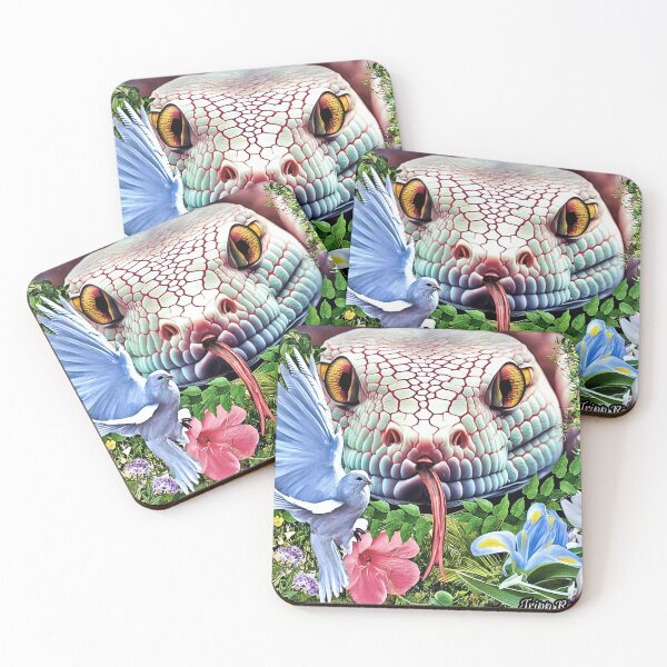 Item preview, Serpiente sabia y paloma inofensiva designed and sold by Tripp Art Studio.